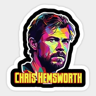 Chris Hemsworth Sticker